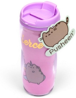 Thumbs Up! Pusheen Travel - Drinking cup "FIERCE" with drinking cap