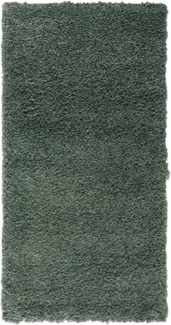 Myflair Möbel & Accessoires Hochflor-Teppich My Shaggy, rechteckig, Höhe: 37 mm, Shaggy, Uni-Farben, leicht glänzend, Microfaser, extra flauschig