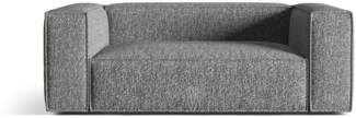 Micadoni Sofa Nuria 2-Sitzer Boucle Graphit