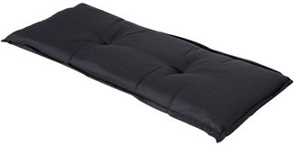 Allibert Basic schwarz Auflage zu Bank 120 cm 50% Baumwolle / 50% Polyester