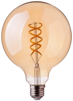 E27 4.8 W LED Filament Nostalgie Retro Design Leuchtmittel Lampe Form G95 Warmweiß 1800K