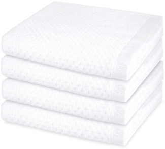 Ross Harmony 4 tlg. Frottier-Set - 4 X Handtuch (50 X 100cm) - 520 - Weiß