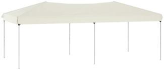 vidaXL Partyzelt Faltbar Creme 3x6 m 93536