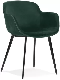 Kokoon Design Sessel Lorel Metall Grün