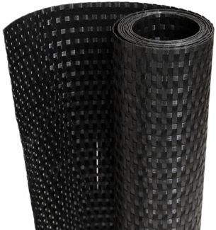vidaXL Balkon-Sichtschutze 5 Stk. Schwarz 255x19 cm Poly Rattan 156318