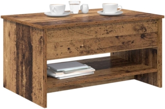 Couchtisch, Sofatisch Altholz 80 x 50,5 x 41,5 cm Holzwerkstoff
