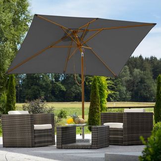 Schneider Schirme Sonnenschirm Malaga, TOPSELLER!, LxB: 300x200 cm, OTTOs Choice, abknickbar, ohne Schirmständer