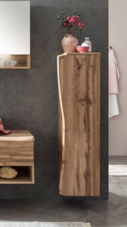 HELD MÖBEL Midischrank aus MDF in wotaneiche mit einer Tür und 4 Einlegeböden (B/H/T: 37x130x35 cm)