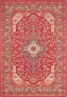Orientalischer Kurzflor Teppich Skazar Isfahan Orientrot - 200x290x0,9cm