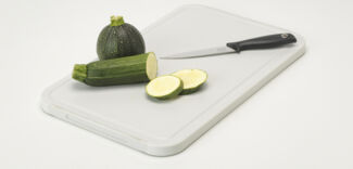 Brabantia Schneidebrett Plus Serviertablett Tasty Dark Grey