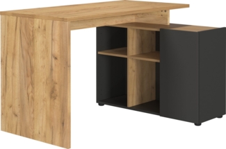GERMANIA Eckschreibtisch Adrano (1-St), mit integriertem Sideboard