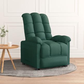 vidaXL Relaxsessel Dunkelgrün Stoff 342727