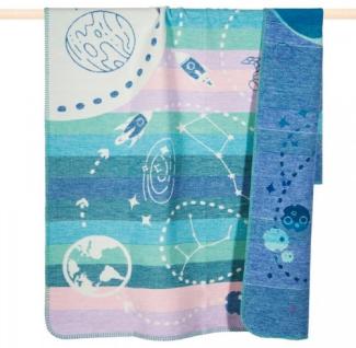 pad Kinderdecke Space Aqua (100x150cm) 10430-I40-1015