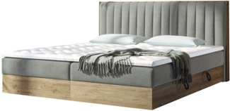 Boxspringbett Komito (Farbe: Soro 90, Größe: 160x200)