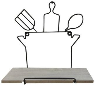 HTI-Living Wandregal Wandboard Kochtopf Viola, Stück 1-tlg, Regal Wandregal Wanddeko