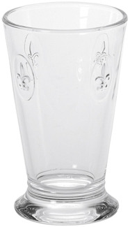 6x Longdrinkglas - Französische Gläser im Fleur de Lys Design