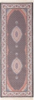 Morgenland Orientalischer Webteppich - Alhambra - läufer - 200 x 100 - Schwarz