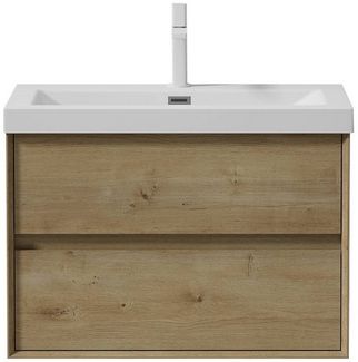 Mai & Mai Badmöbel-Set Waschtisch mit Unterschrank Mineralguss Waschbecken Hängend Rimo