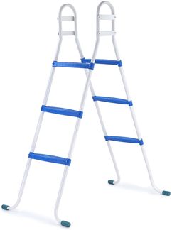 Poolleiter mit 3 blauen Stufen bis 105cm für Bestway Intex Pool Swimmingpool
