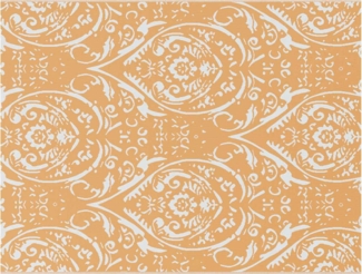 vidaXL Outdoor Teppich Orange und Weiß 300 x 400 cm PP 42003514