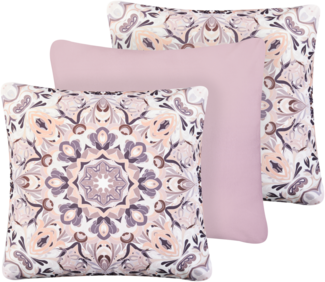 Gartenkissen 3er Set SAMMIT Orientalisches Muster 45x45 cm Bunt