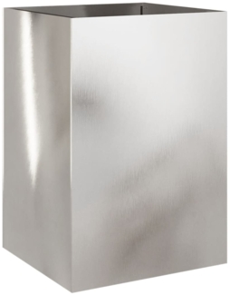 vidaXL Pflanzkübel Silbern 52x48x75 cm Edelstahl 841587