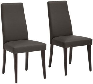 INOSIGN Esszimmerstuhl Mary (Set, 2 St), Beine wahlweise Buche natur oder wengefarben