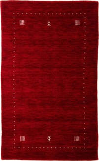 Morgenland Gabbeh Teppich - Loribaft Softy - 153 x 92 cm - mehrfarbig