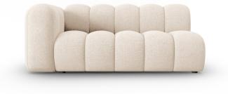 Micadoni Modulares Sofa Lupine 3-Sitzer Links Chenille Helles Beige