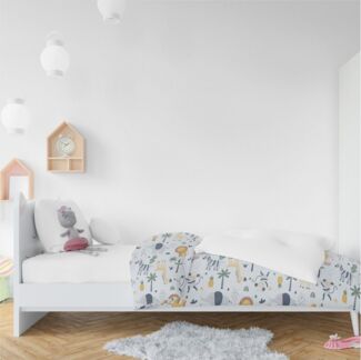 Dailydream Gewichtsdecke Dailydream Kinder Gewichtsdecke, Motiv Safari, aus 100% Baumwolle