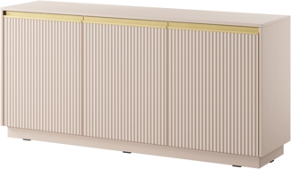 AX LIVING Sideboard Modern Lirio K154 154 cm breit, stilvoll, beige