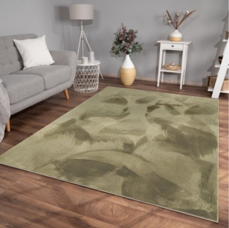 TT Home Teppich, Rechteckig, Höhe: 14 mm, Wohnzimmer Hochflor Teppich Kunstfell Modern Unifarben Flauschig Weich