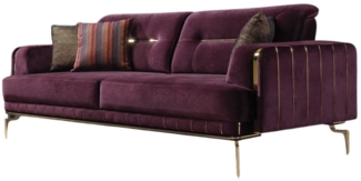 Villa Möbel Sofa Note, 1 Stk. 3-Sitzer, mit Relax-/Bettfunktion durch umklappbare Rückenlehne
