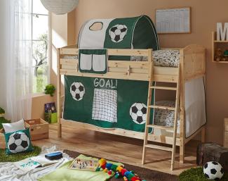 Etagenbett \"Erni Country\" 90x200 Kiefer massiv natur - Goal