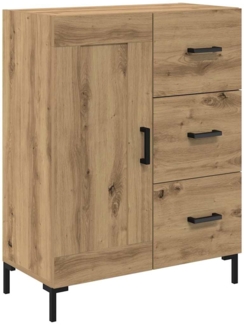 vidaXL Sideboard Artisan-Eiche 69.5 x 34 x 90 cm Holzwerkstoff 881628