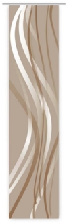 gardinen-for-life Schiebegardine Vertic Cappuccino Flächenvorhang HxB 260x60 cm - B-line