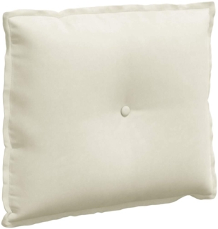 vidaXL Rückenkissen Creme 60 x 50 cm Cordstoff 42014684
