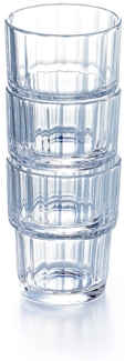 Thermobecher mit Deckel Arcoroc Noruega Durchsichtig Glas Default Title