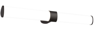 ZMH LED Spiegel Wandleuchte 15W 60cm Neutralwei? 4000K Schwarz