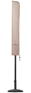 Sekey Schutzhülle für 140x25,5 cm/27 cm Sonnenschirm, Abdeckhauben für Sonnenschirm,100% Polyester, Taupe