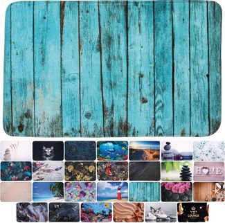 Sanilo Badematte mit Motiv, viele schöne Badteppiche zur Auswahl, rutschhemmend beschichtet, waschbar, schnelltrocknend, Polyester, rechteckig, sehr weich, hochwertig & modern, 50 x 80 cm oder 70 x 110 cm