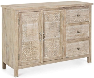 Sideboard Mayra aus Mangoholz, 110 cm