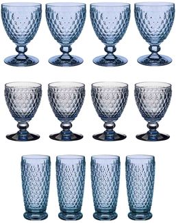 Villeroy & Boch Boston Coloured Wein- & Longdrinkgläser 12er Set blau