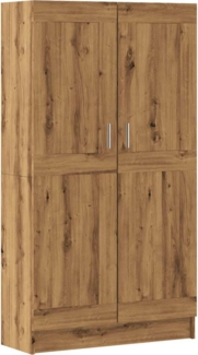 vidaXL Bücherschrank Artisan-Eiche 82,5x30,5x150 cm Holzwerkstoff 3345216