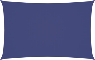 vidaXL Sonnensegel Oxford-Gewebe Rechteckig 2x4,5 m Blau 135533