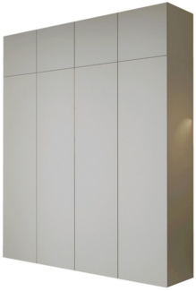 Compleo Kleiderschrank kaschmir oder eiche artisan, Aufsatz ols Option