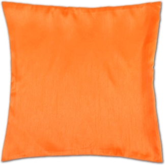 Kissenhüllen 40x40 Alessia, Auswahl: orange - möhre ohne Füllung