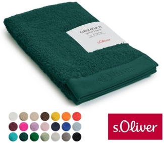 s.Oliver Gästehandtuch s.Oliver, Premium Qualität, 600 gr/m², auch als Sets erhältlich, Walkfrottier (1-St), große Farbauswahl, auch als Duschtuch, Waschhandschuh, Handtuch