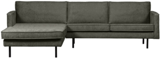 Chaiselongue Rodeo aus Struktursamt Links, Frost