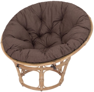 Bjird Stuhlkissen Polster für Papasansessel, Durchmesser 114 cm, UV - beständig wasserdicht Outdoor/Indoor